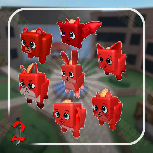 Godly Fire Pet Set